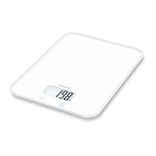 Peshore Kuzhine Beurer KS 19 Pure White, 5kg, Saktësi 1g, Ekran LCD, Sensorë me Prekje, Funksion Tara – Bardhë - 2