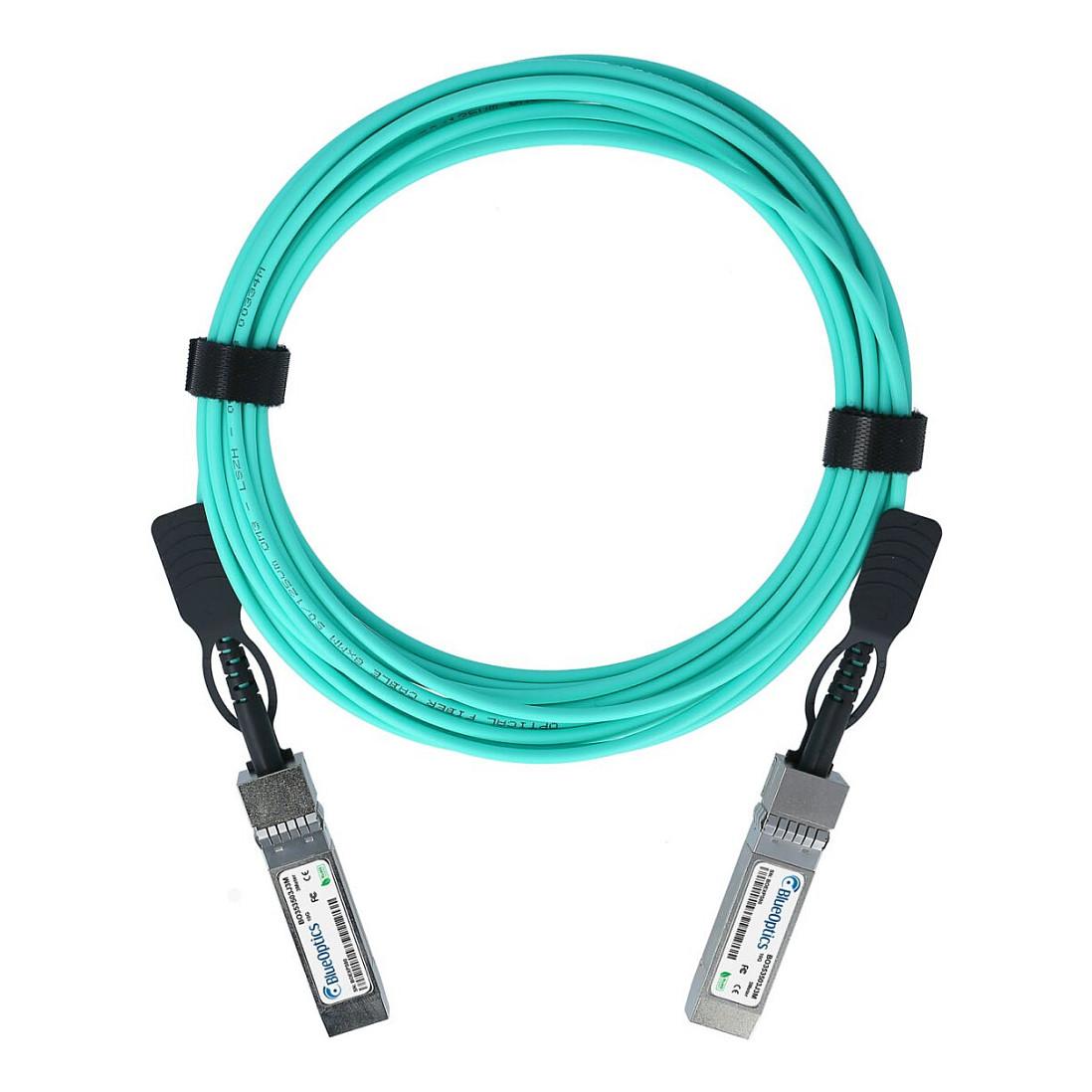 Kabllo për Rrjet BlueOptics 10GB-F10-SFPP-BO, 10 Gbps, SFP+ në SFP+, AOC, 10 m - Gjelbër