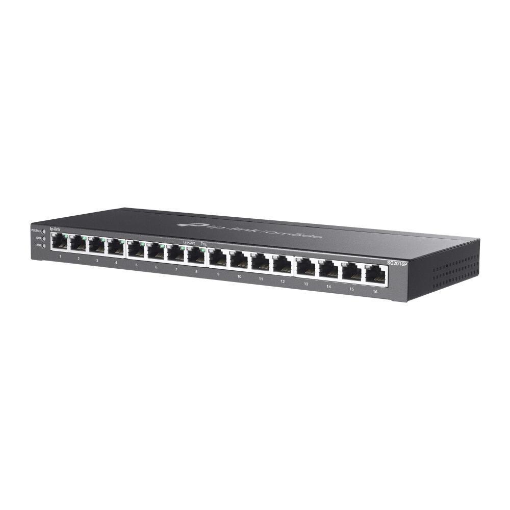 TP-Link Switch TL-SG2016P / 16x Gigabit / 8x PoE+ / 120W - Zezë