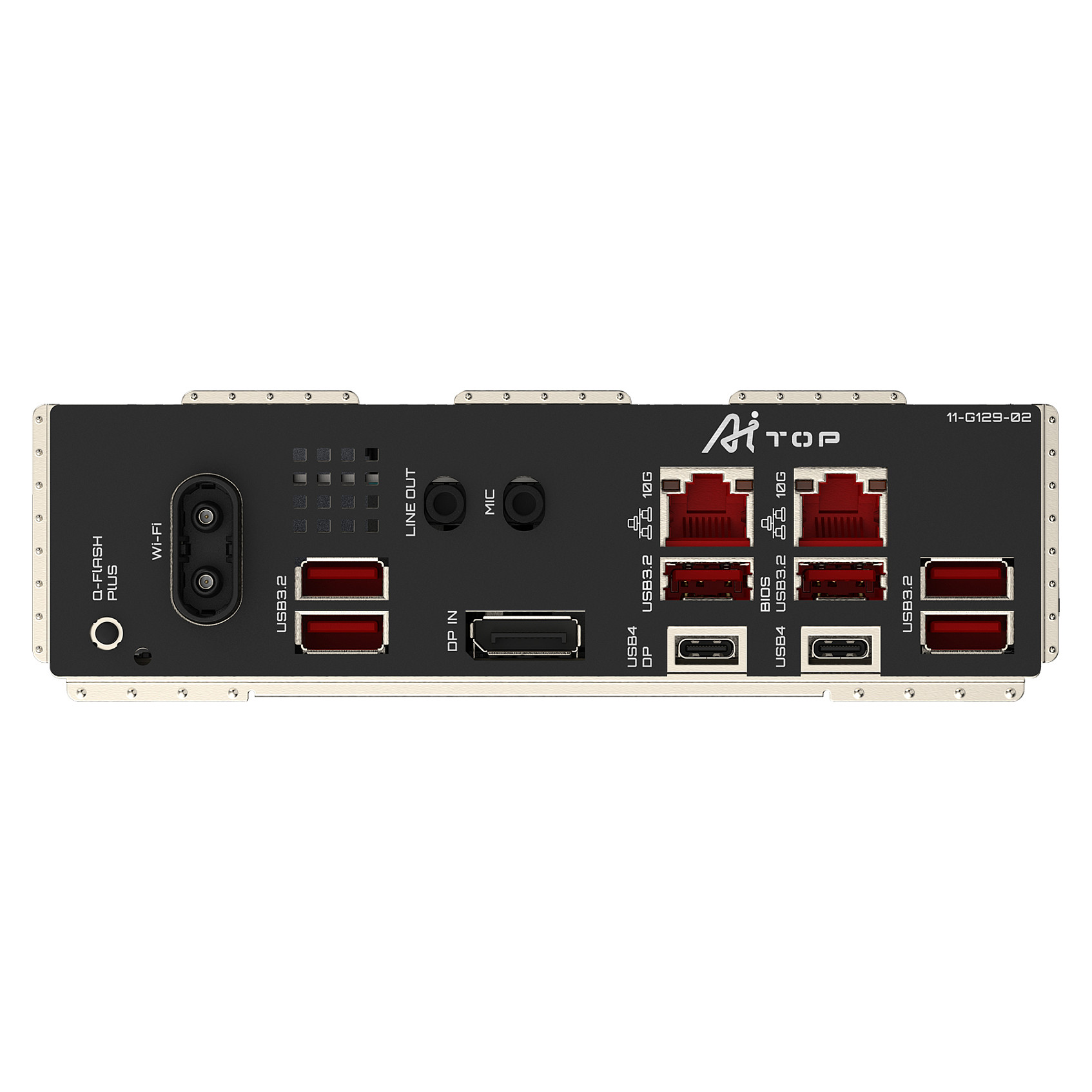 Pllakë Amë Gigabyte TRX50 AI TOP-2B / AMD sTR5 / TRX50 / DDR5 / E-ATX / 10GbE LAN - 4