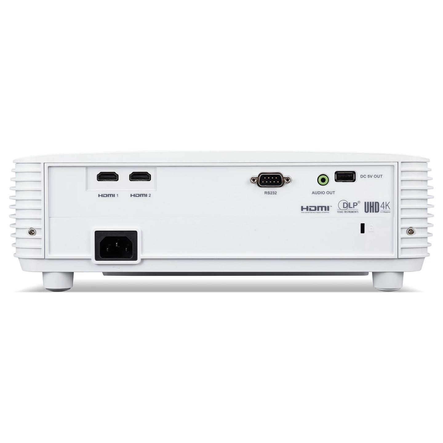 Projektor Acer H6828BD / DLP / UHD 4K / 4000 ANSI Lumens – Bardhë - 5
