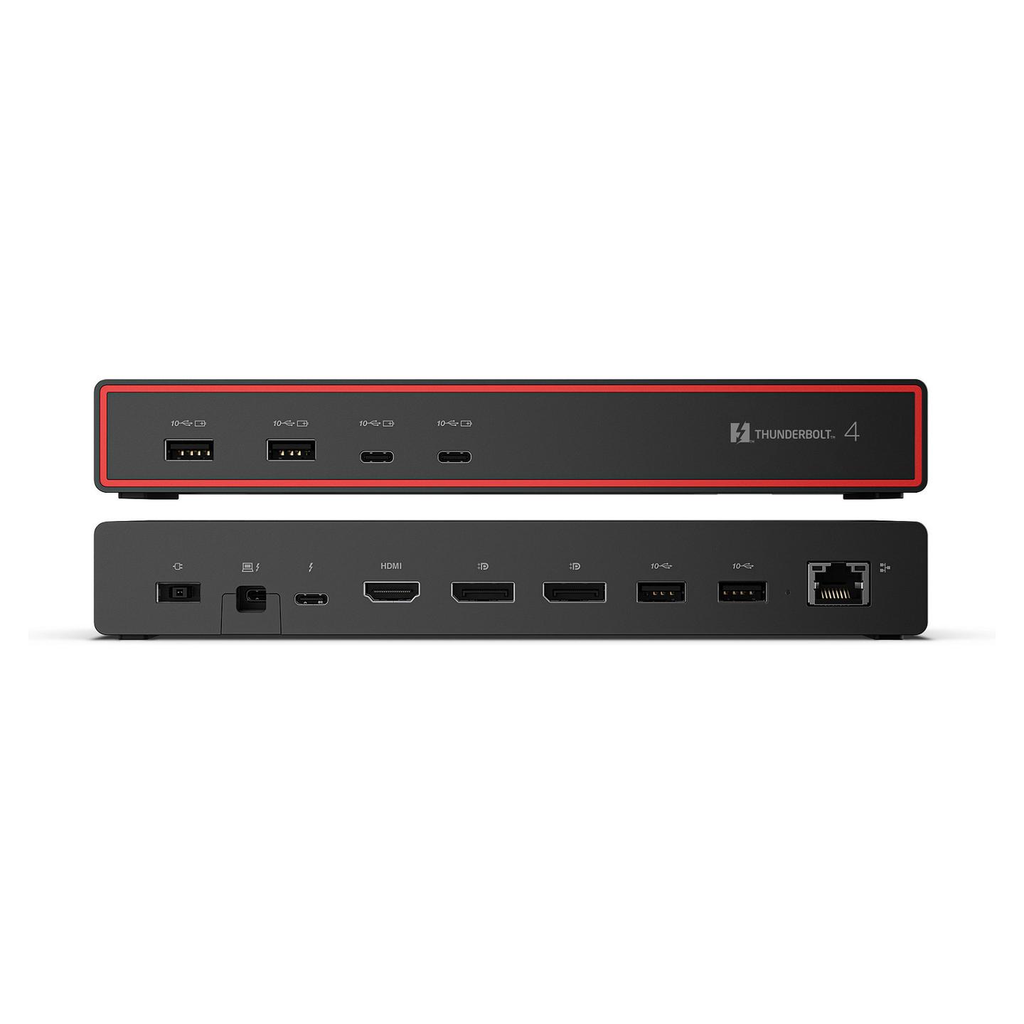 Docking Station Thunderbolt 4 Lenovo ThinkPad Dock Gen2 7000, 2× DisplayPort 1.4, HDMI 2.1, 2.5Gb Ethernet, 100W PD - Zezë - 18
