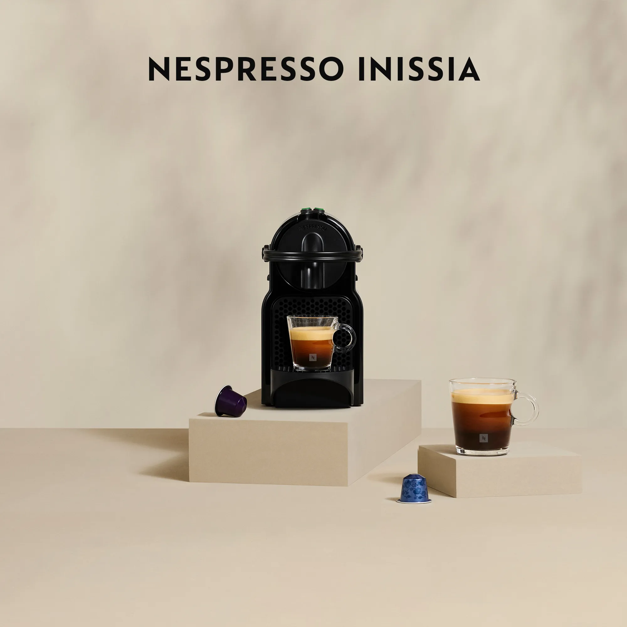 Aparat për kafe BAE / Nespresso Original / Thermoblock / 19 Bar / 0.7L / Aeroccino / Espresso & Lungo – Zezë - 3
