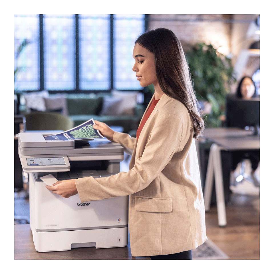 Printer Multifunksional Brother MFC-L8970CDW / me Ngjyra / A4 / 4 në 1 / Wi-Fi - Bardhë - 5