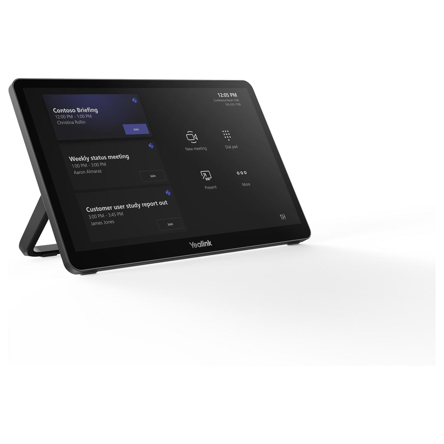 Aksesorë për Konferencë Yealink MTouch Plus / 11.6" / Touch Controller - Zezë - 2
