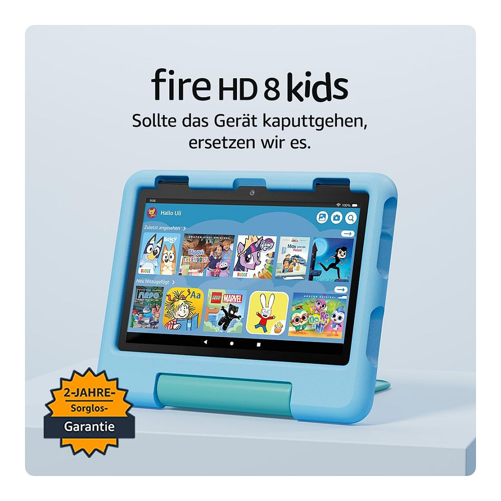 Tablet Amazon Fire HD 8 Kids (2024) / 8” / 3GB / 32GB / IPS / Wi-Fi – Blu - 2