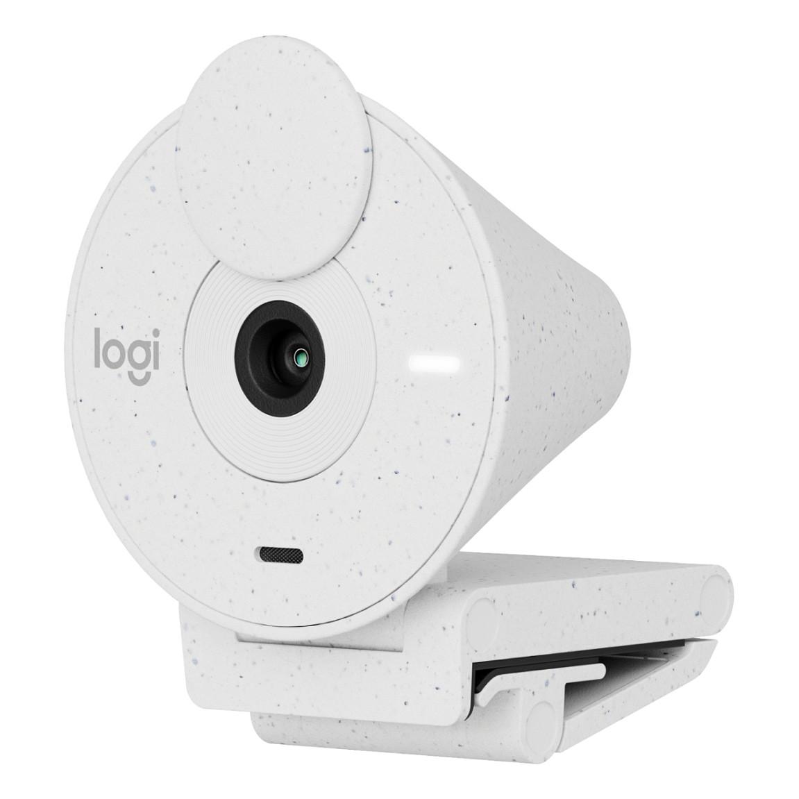 Webcam Logitech Brio 300, Full HD 1080p, 2MP, USB - Bardhë - 5