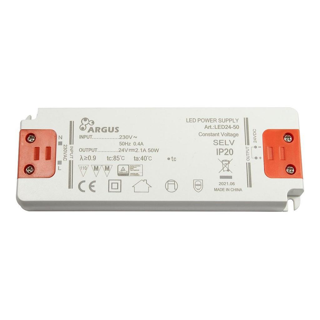 Furnizues energjie për LED Inter-Tech LED24-50, 50W, 24V, 2100mA, IP20 - 2
