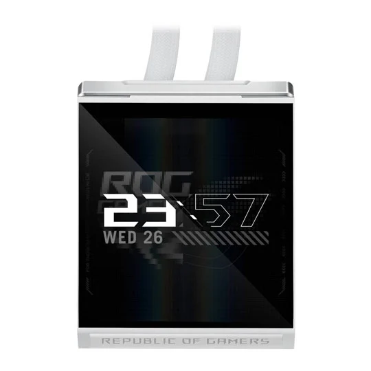 Ftohës për Procesor ASUS ROG Strix SLC IV 360 ARGB LCD / AIO 360mm / ARGB / LCD 5.08" / 3x Fan – Bardhë - 3