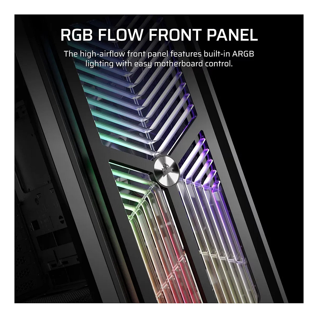 Kasë PC Corsair FRAME 4000X RS / Mid Tower / E-ATX / 3x 120mm + 1x 120mm RS Fan / Tempered Glass / RGB Front / 360mm Radiator - Zezë - 7