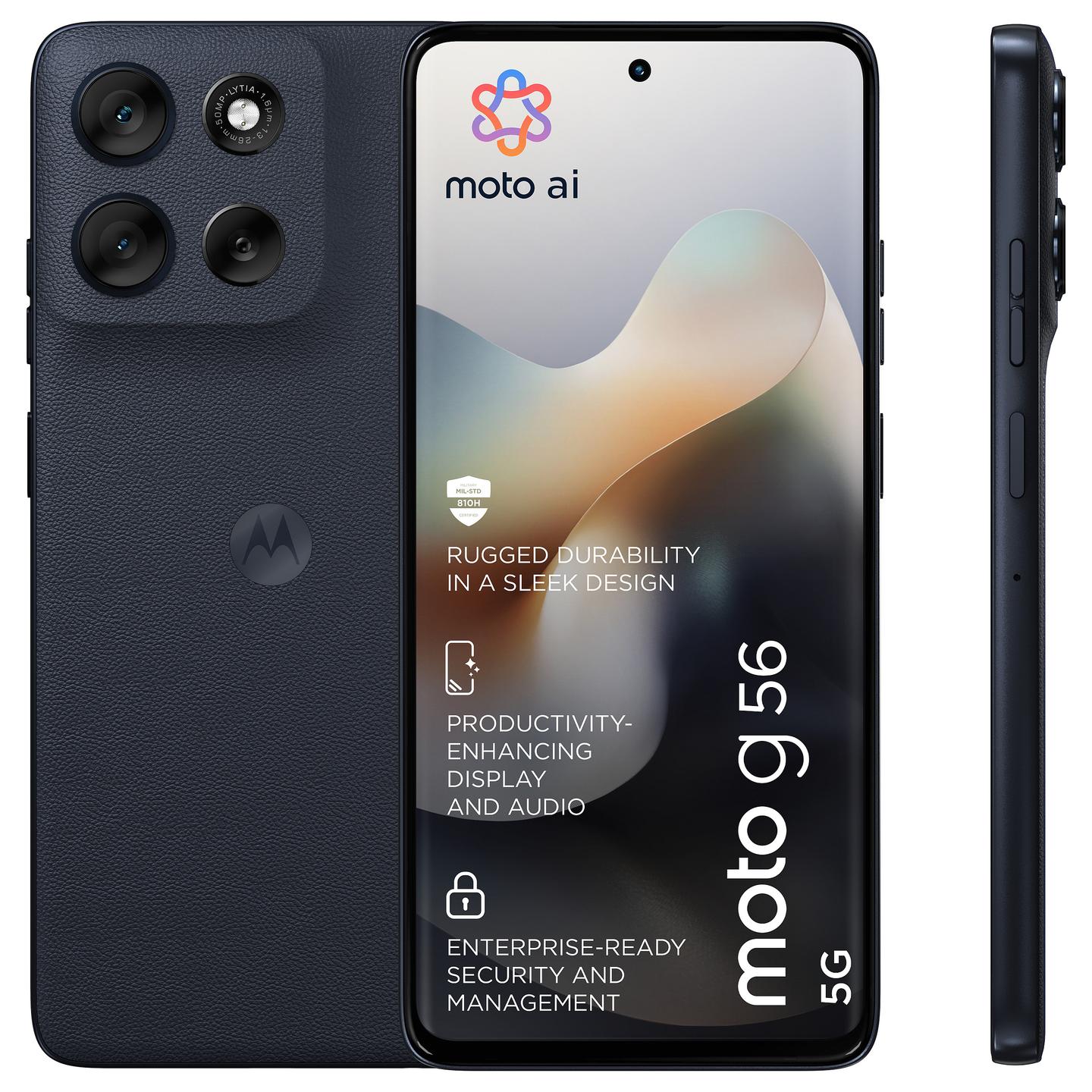 Telefon Motorola moto g56 5G / 8GB / 256GB / 5G / Dual SIM - Zezë - 3