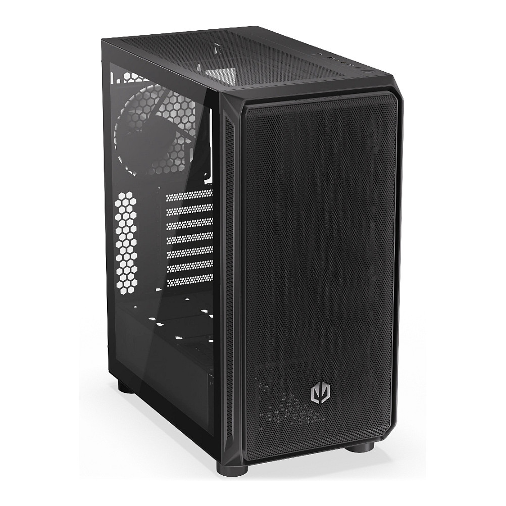 Kasë PC ENDORFY Arx 500 Core / Mid Tower / ATX / 1x 140mm Front + 1x 140mm Rear Fan / Mesh / 360mm Radiator - Zezë - 8