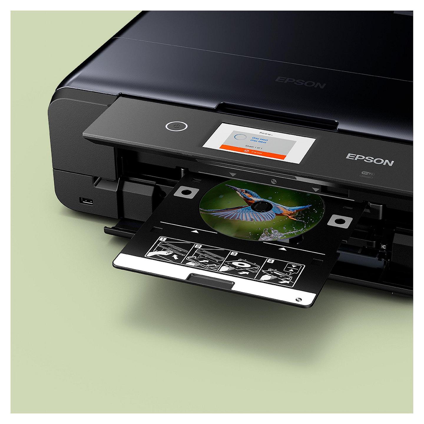 Printer Multifunksional Epson Expression Photo XP-980, A4, A3 për printim, Inkjet, Wi-Fi, Printim, Skanim, Kopjim - Zezë - 3