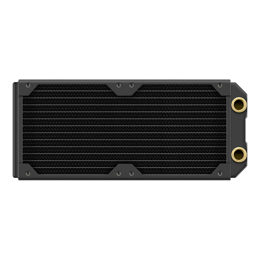Aksesor për Ftohës Corsair Hydro X Series XR5 240 NEO Radiator / 240mm / 278×120×30mm / G1/4" / Custom Watercooling – Zezë