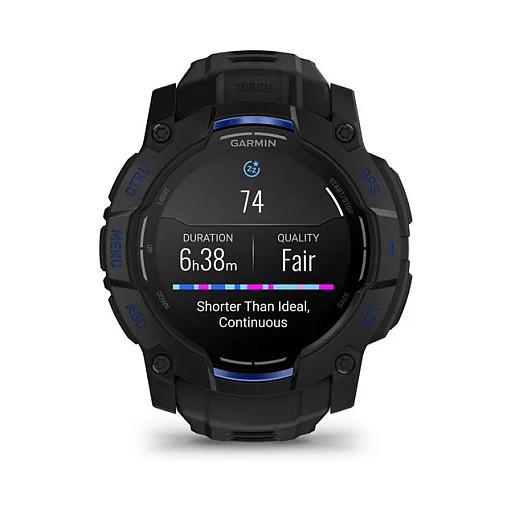 Orë e Mençur Garmin Instinct 3 AMOLED 45mm / AMOLED 1.3" / GPS / Bluetooth / Sportive / Monitorim Shëndeti - E Zezë - 9