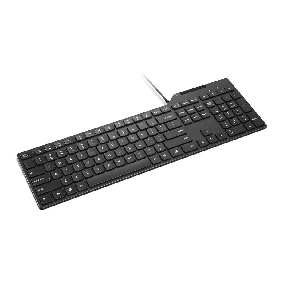 Tastierë Me kabllo Lenovo USB-A Wired Smartcard Keyboard 5000 / 4Y41U13323 / Full-Size / Smart Card Reader / USB-A / QWERTZ German - Zezë - 4