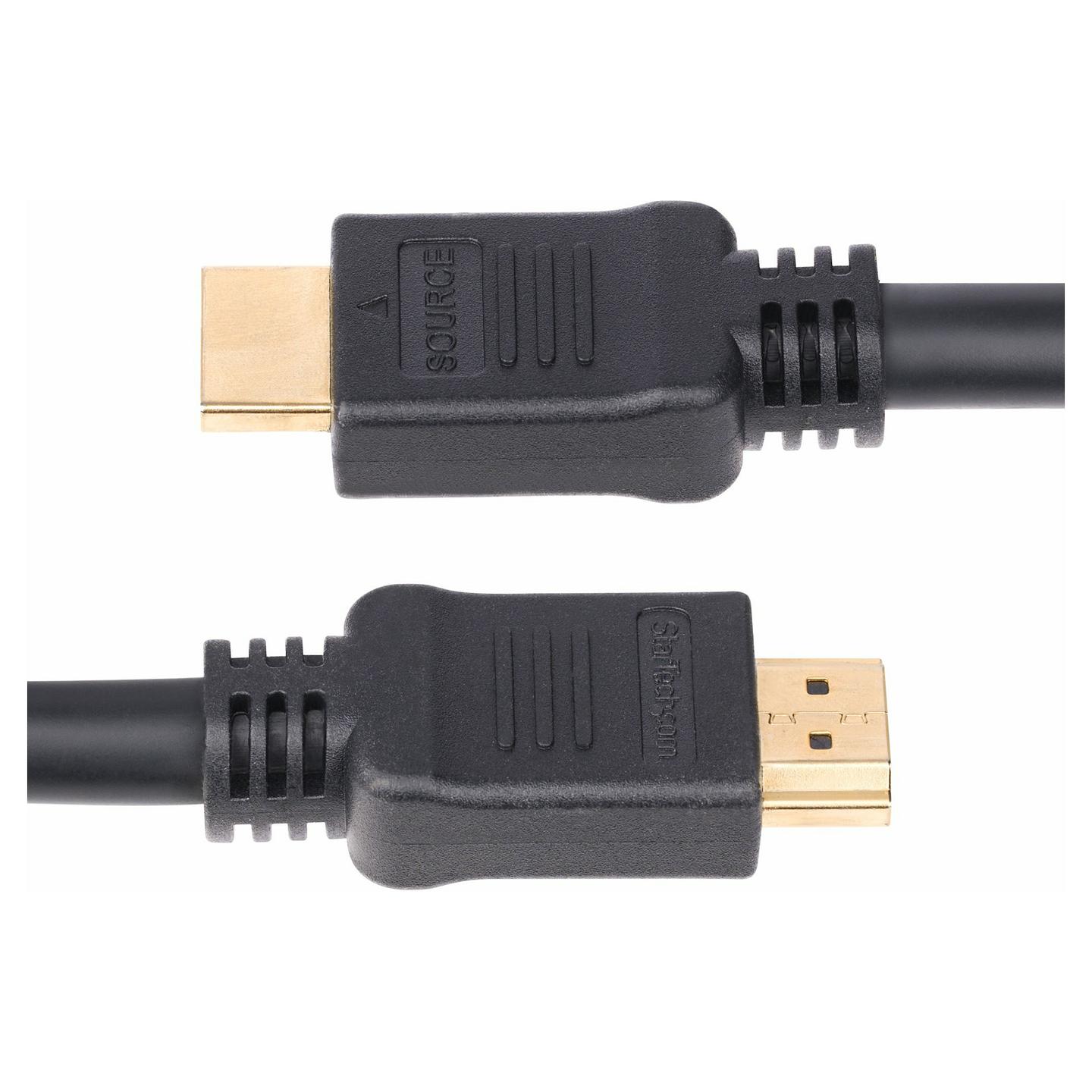 Kabllo HDMI StarTech.com HD2AP-15M-HDMI-CABLE / HDMI në HDMI / 15m / HDMI 2.0 / 4K 60Hz / HDR10 - Zezë - 4