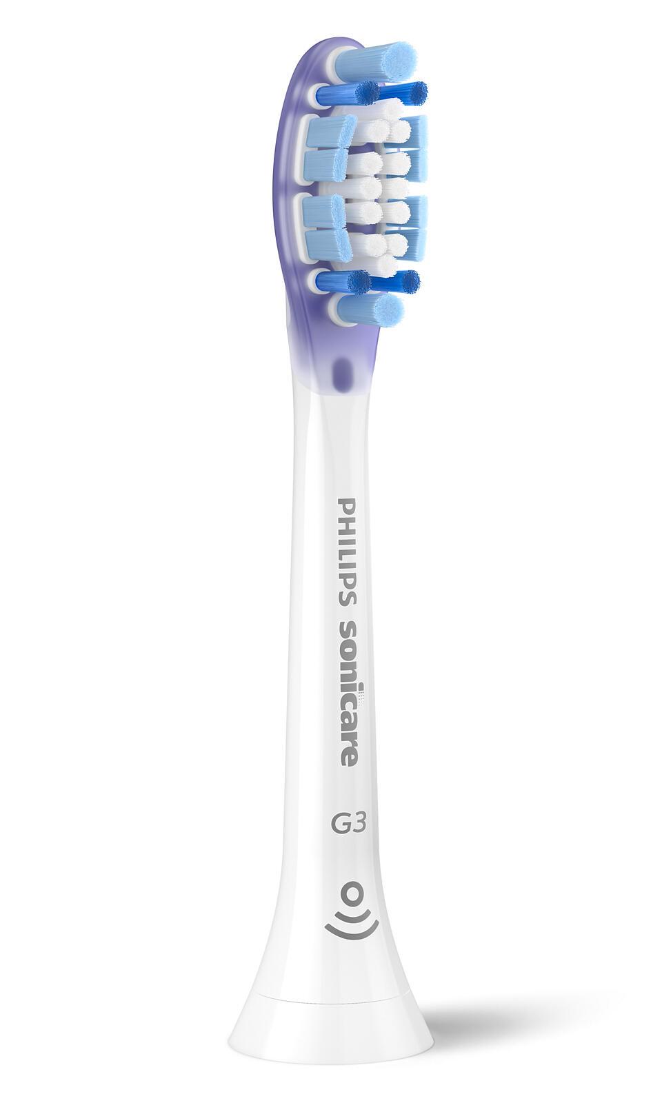 Koka zëvendësuese për furçë elektrike Philips Sonicare G3 Premium Gum Care / 4 copë - Bardhë - 4