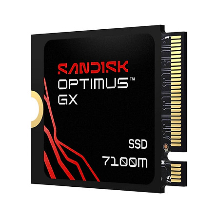 SSD e Brendshme SanDisk Optimus GX 7100M / 1TB / M.2 2230 / PCIe 4.0 x4 / NVMe 2.0 / 7250MB/s Read / 6900MB/s Write - 2