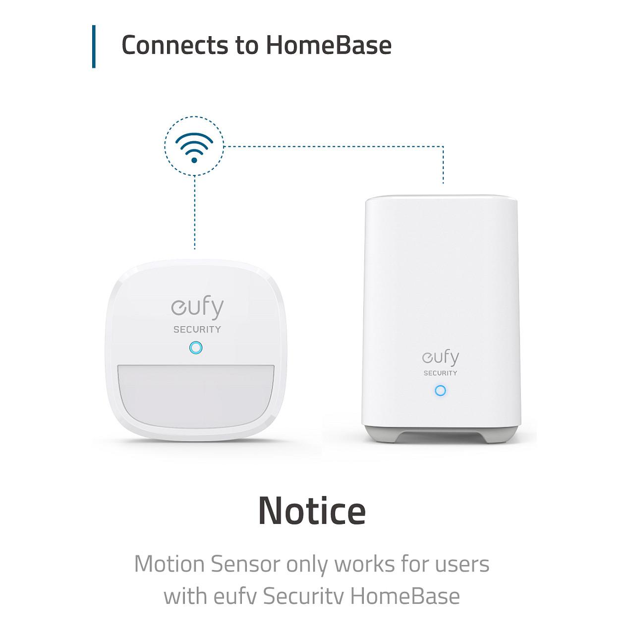 Sensor Lëvizjeje për Sisteme Sigurie eufy T8910021, Wireless, Distancë Detektimi 9.1m, Montim në Mur - Bardhë - 13