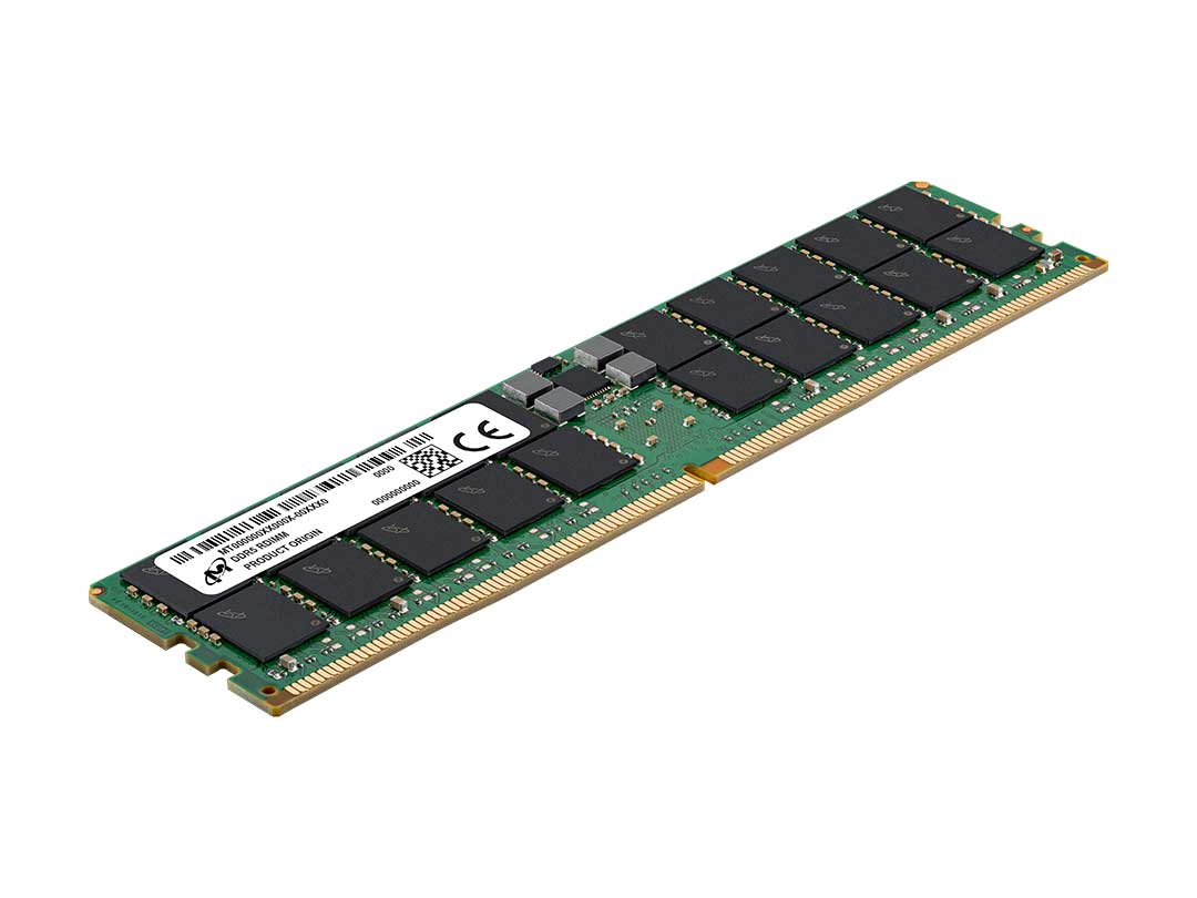 RAM Memorie DDR5 Micron / 64GB / RDIMM / 6400MHz / CL52 / 2Rx4 / 16Gbit - Tray - 2