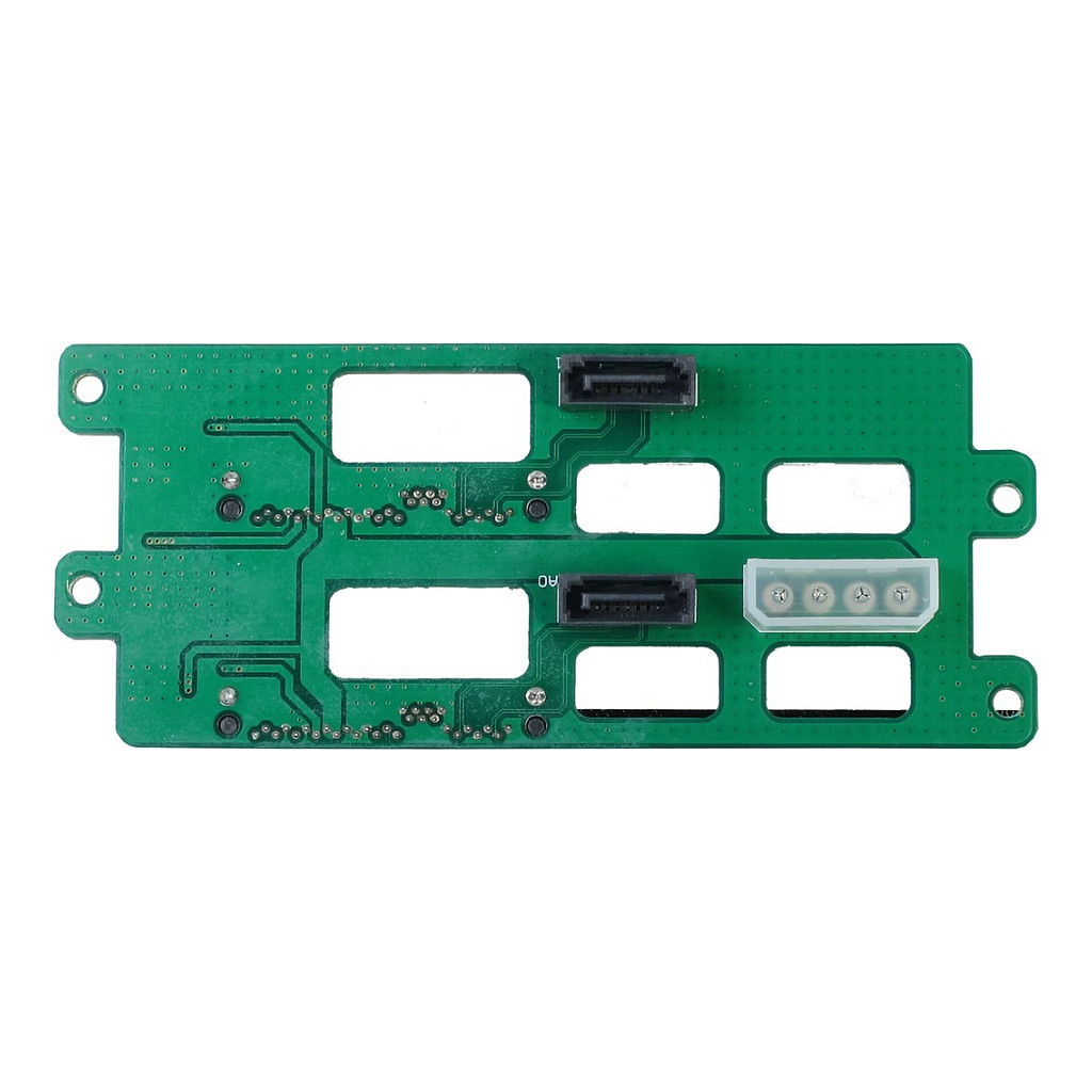 Kasë PC Inter-Tech IPC SC-4004 / USFF / Mini-ITX / 4x Hot-Swap 2.5"/3.5" / 1x 120mm Fan - Zezë - 7