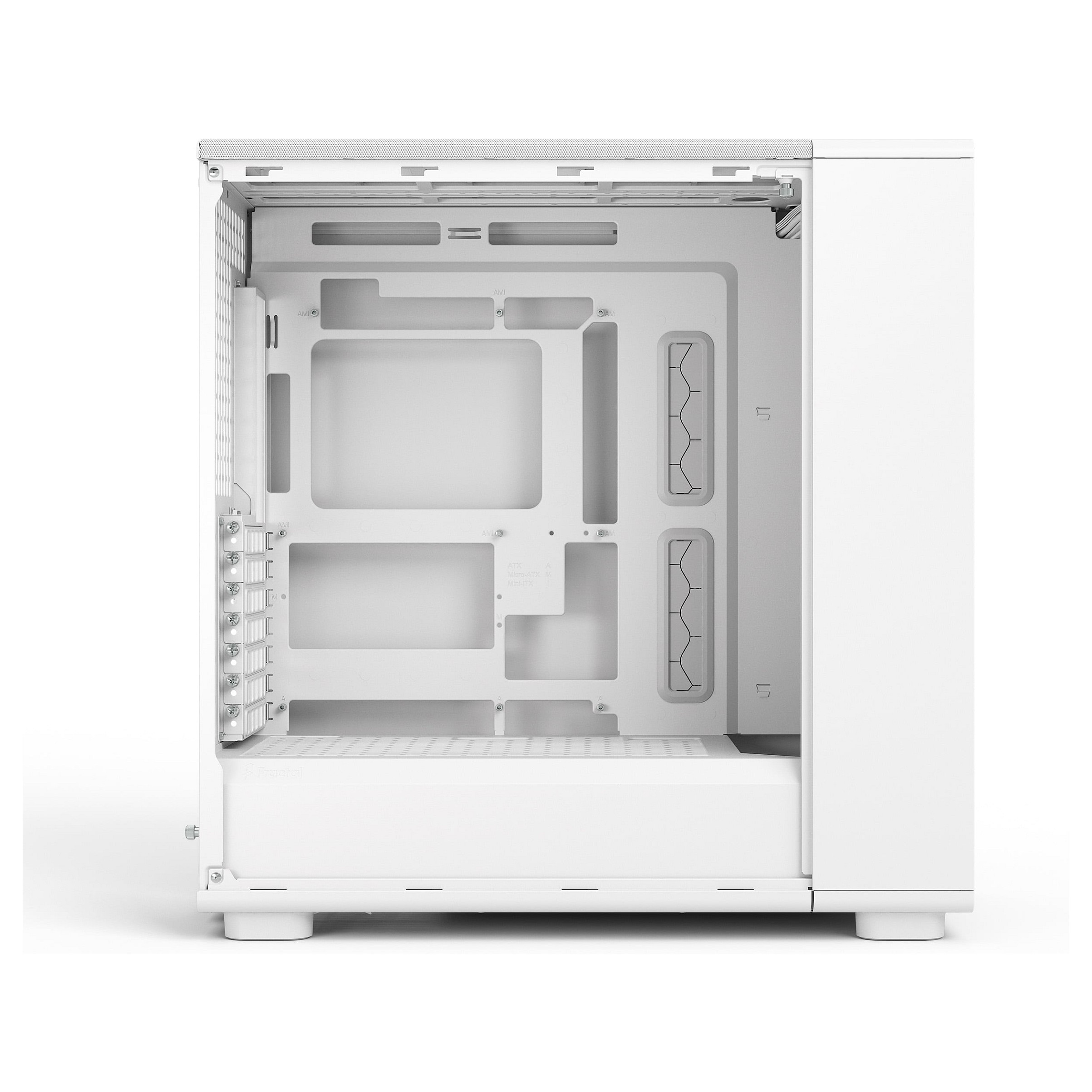 Kasë PC Fractal Design Epoch XL / Mid Tower / E-ATX + ATX / 3x 140mm Fan / Tempered Glass - Bardhë - 15