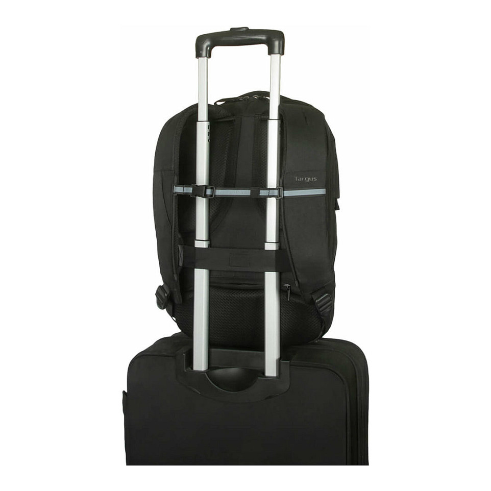 Çantë për laptop Targus Commuter EcoSmart TBB652GL / Backpack / 16" / 16-20 L / Recycled Polyester / Padded Laptop Compartment / USB-C Charging Port - Zezë - 12