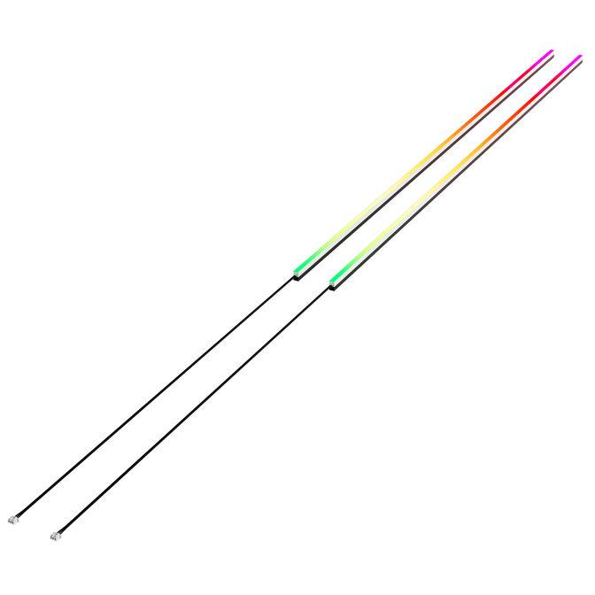 Aksesorë për Karrige Nitro Concepts IMMERSION LED Strips / 2x 108 cm / 65 LED ARGB / RGB / SimHub / NC-SR-AC-014 - Zezë - 4
