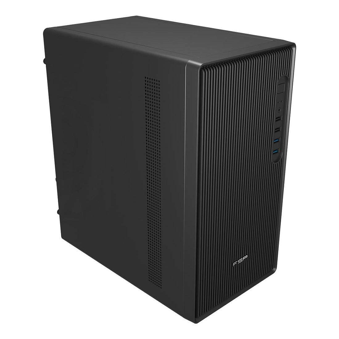 Kasë FSP S120-B, M-ATX, Micro-ATX, Mini-ITX - Zezë - 2