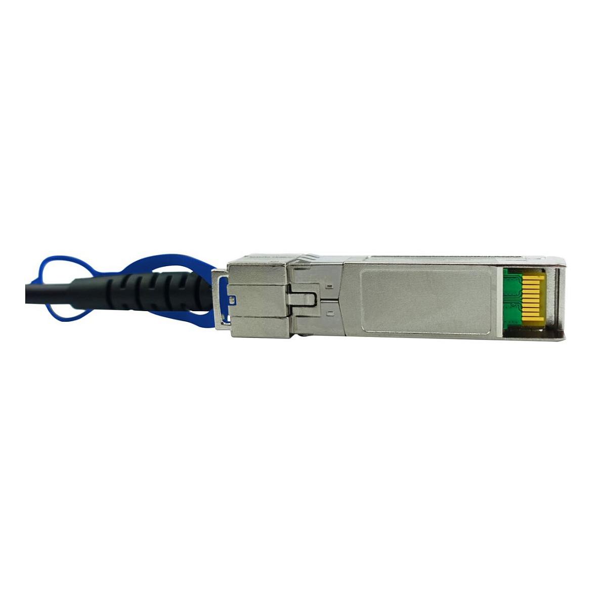 Kabllo DAC BlueOptics SFP28-DAC-1M-HU-BL, 25 Gbps, SFP28 në SFP28, 1 m - Zezë - 5