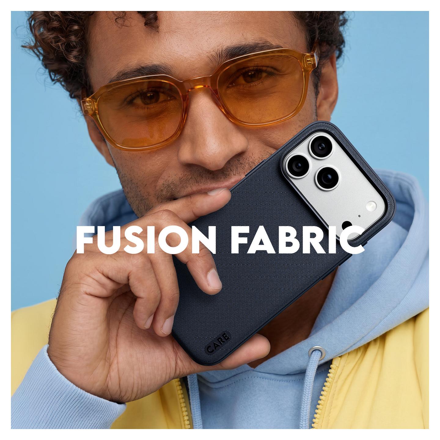 Aksesorë për telefon PanzerGlass CARE Fusion Fabric / iPhone 17 Pro / iPhone 18 Pro / MagSafe / Tekstil - Blu - 4