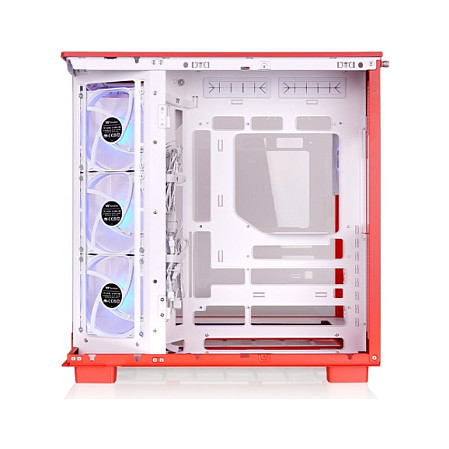 Kasë PC Thermaltake View 380 XL TG ARGB / Mid Tower / ATX / ARGB Fan Support / Tempered Glass / Panoramic Design / 360mm Radiator - Portokalli - 5