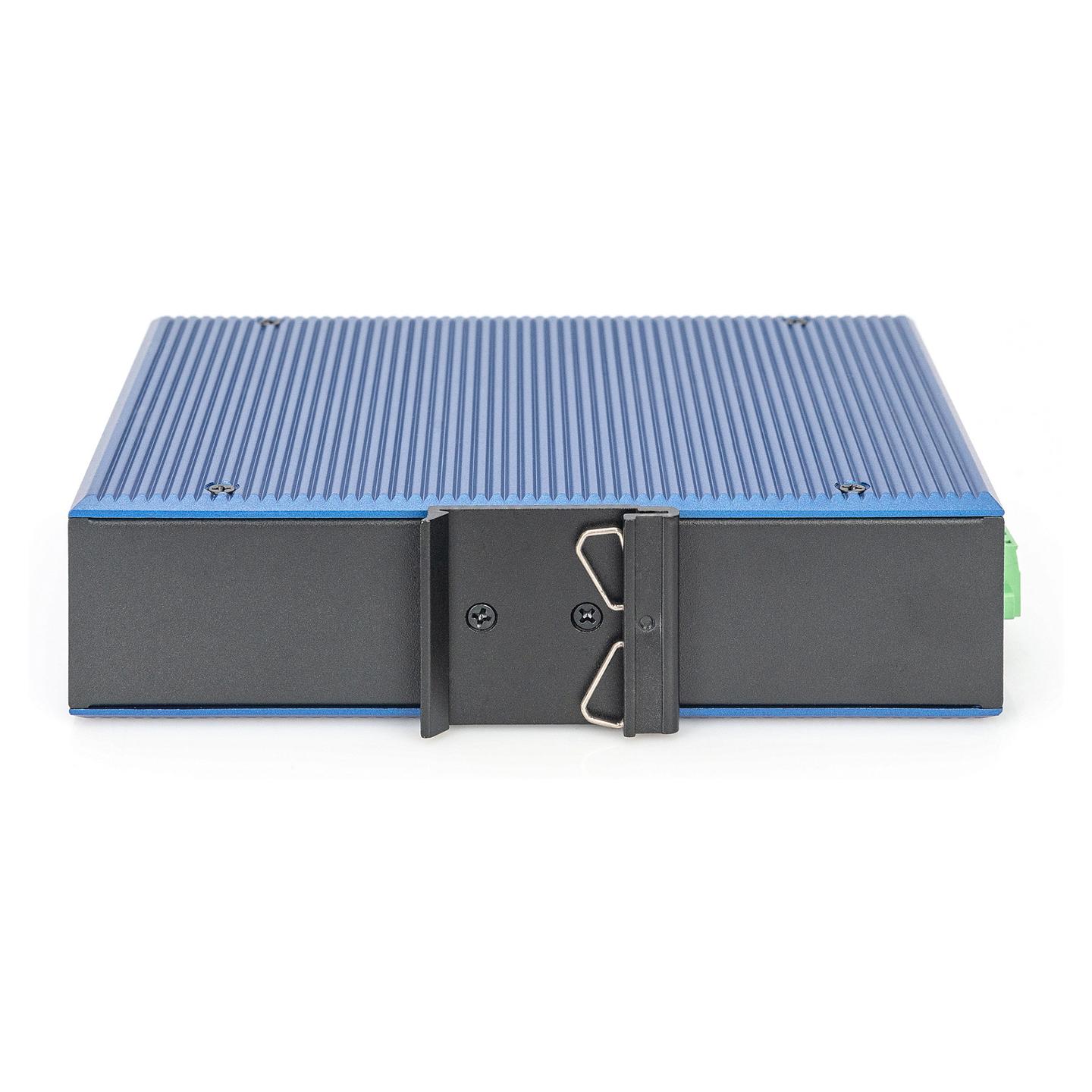 Switch Industrial DIGITUS DN-651129, 16x Gigabit Ethernet RJ45, IP40, DIN-Rail - Blu - 6