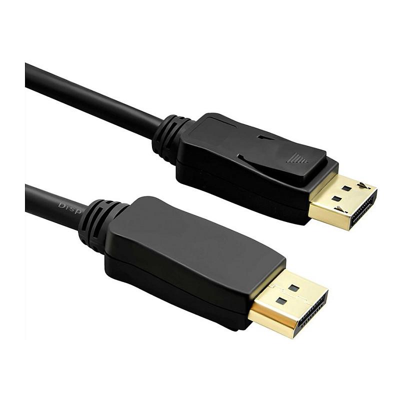Kabllo DisplayPort VALUE 11.99.5812 / DisplayPort në DisplayPort / 3m / DisplayPort 1.4 / 8K 60Hz / 4K 120Hz - Zezë