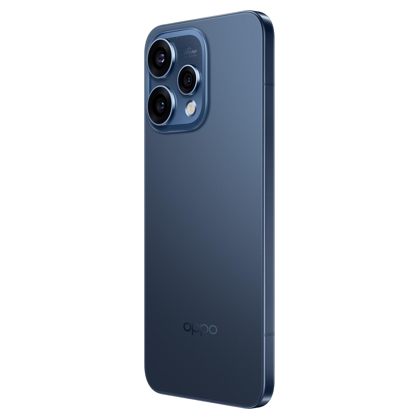 Telefon OPPO Reno15 5G, 6.59", AMOLED, 120Hz, 8GB, 512GB, Snapdragon 7 Gen 4, Dual SIM, 5G - Blu - 4