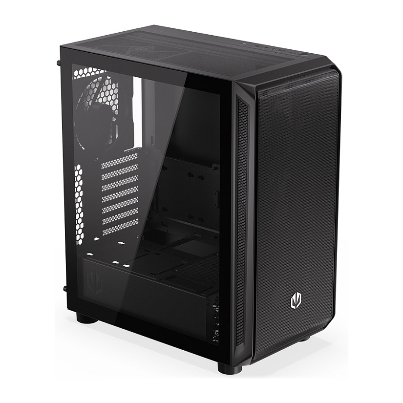 Kasë PC ENDORFY EY2A010 / Midi Tower / 3x 140mm Fan Para / 1x 140mm Fan Mbrapa / SSD 2.5" / HDD 2.5"/3.5" - Zezë - 5
