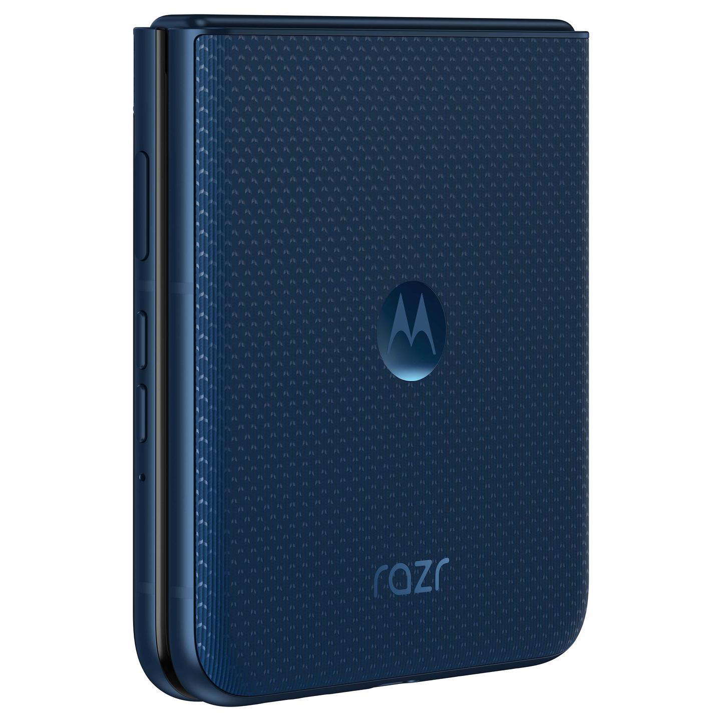 Telefon Android Motorola razr 60 5G / Dimensity 7400X / 8GB / 256GB / 6.9" pOLED / 120Hz / 50MP – Blu e errët - 20