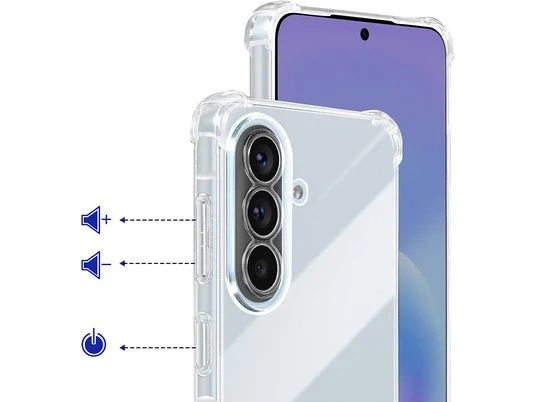 Aksesorë për telefon Samsung Mobeen GP-FPA576AEETW / Galaxy A57 / Clear Cover - Transparent - 3