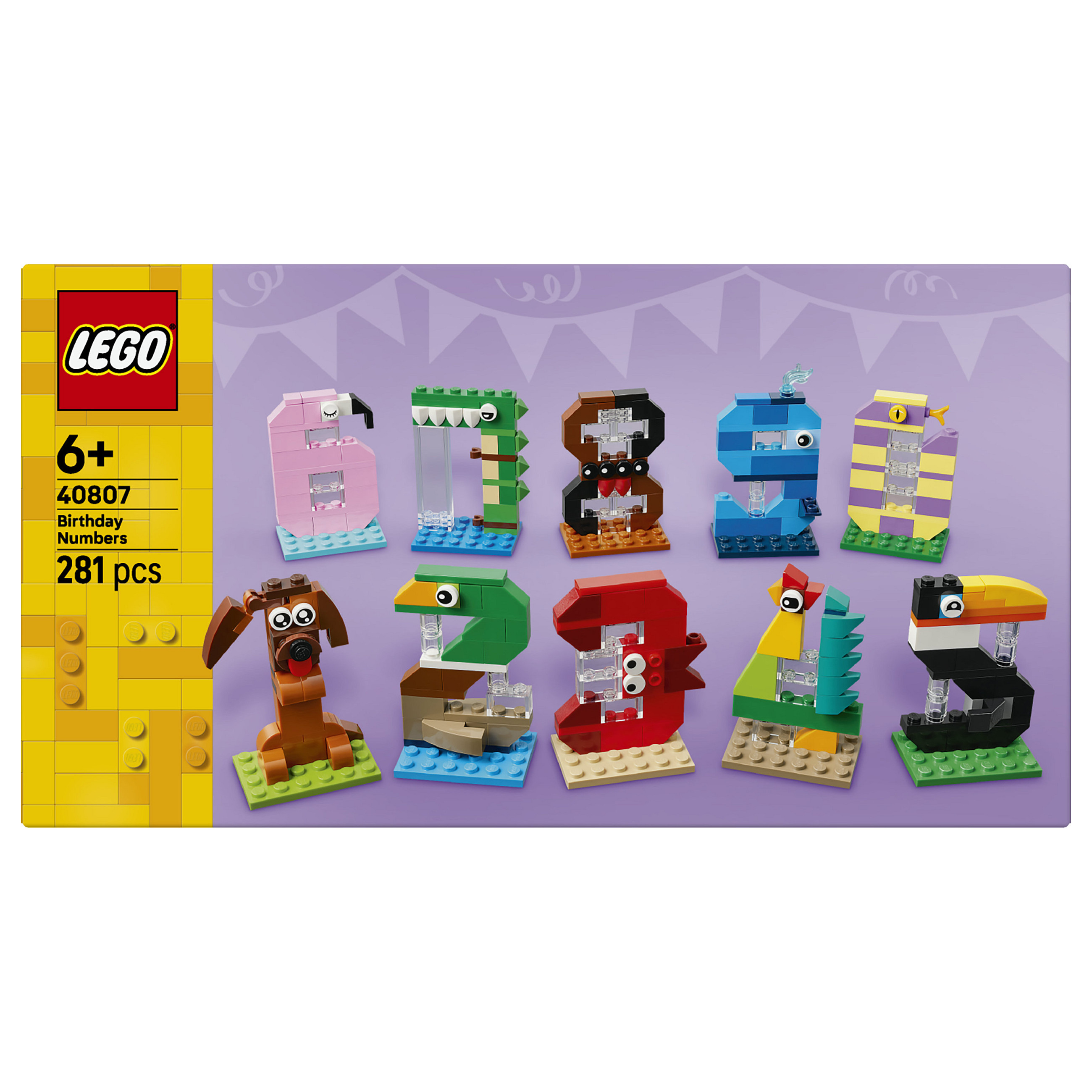 LEGO Iconic Birthday Numbers - 6