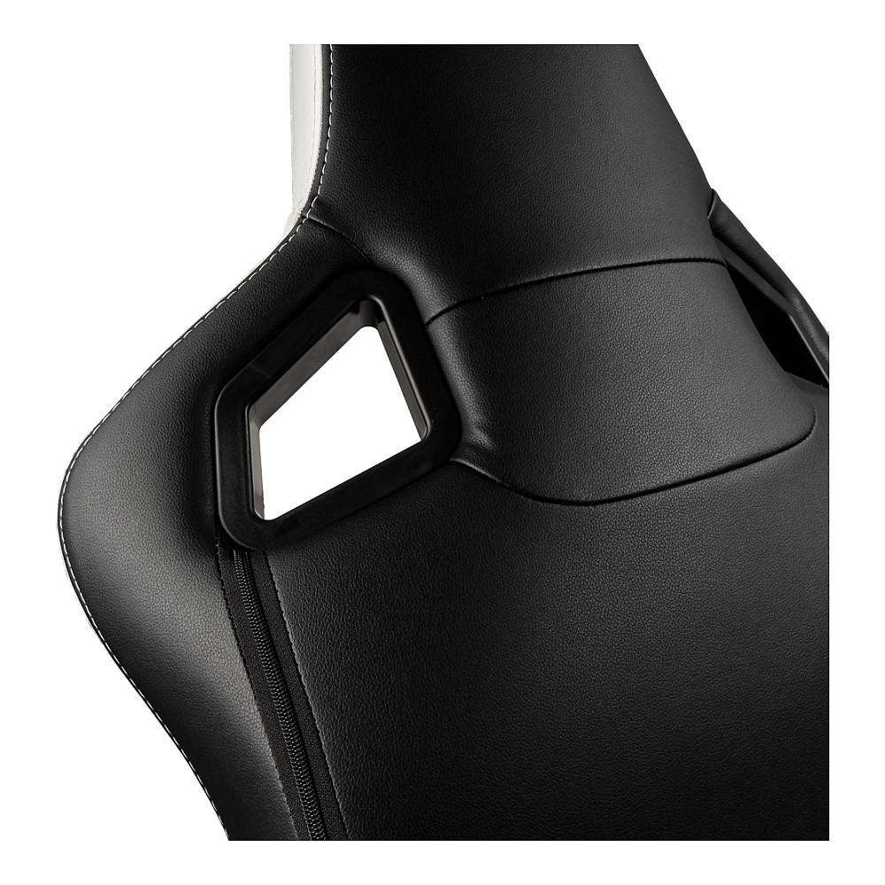 Karrige Gaming noblechairs EPIC Real Leather / 4D Armrests / 90–135° / 11° Rocking / Class 4 Gas Lift / 120kg – Zezë/Bardhë/Kuqe - 18