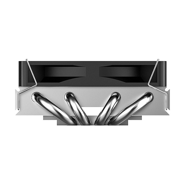 Ftohës për Procesor Jonsbo HP-400S / Low-Profile / Top-Blower / 160W TDP / 4×6mm Heatpipe / 90mm PWM Fan / LGA115x/1200/1700/1851 / AM4/AM5 – Zezë - 11