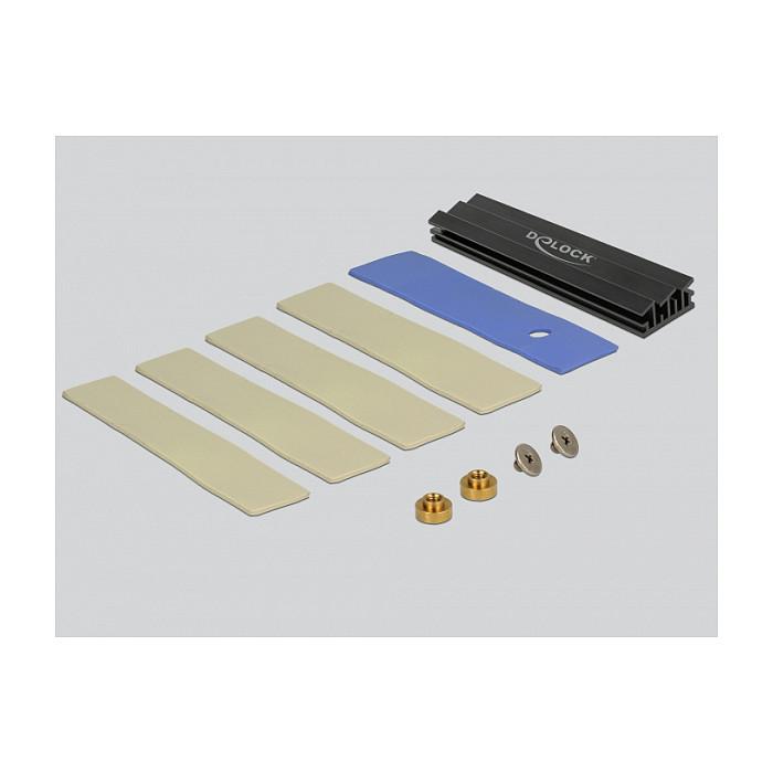Kartë Zgjerimi PCI Express Delock 89630 / PCIe 4.0 x4 / 1x M.2 SATA + 1x M.2 NVMe / Low Profile - 5