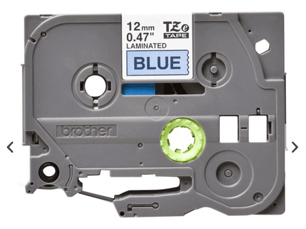 Shirit për Printer 3D Brother Colour Ribbon TZE-531 / TZE531 - Zezë mbi Blu - 2