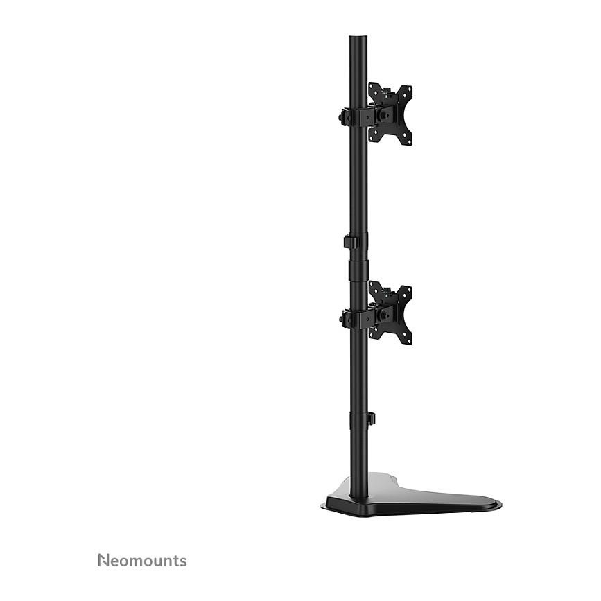Mbajtëse për Monitor Neomounts FPMA-D550DDVBLACK / 2 Monitorë / 10–32" / deri 6kg për Monitor / VESA 75x75 & 100x100 / Rotacion 360° / Lartësi e Rregullueshme - Zezë - 5