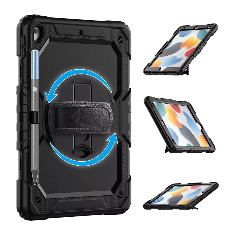 Aksesor Apple DEQSTER 360° Rugged Case / iPad 10.9" / 10. Gen. + A16 / MIL-STD-810H - Zezë - 2