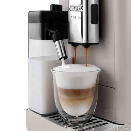 Aparat për kafe De'Longhi Rivelia / Auto / 19 Bar / 1.4L – Krem - 3