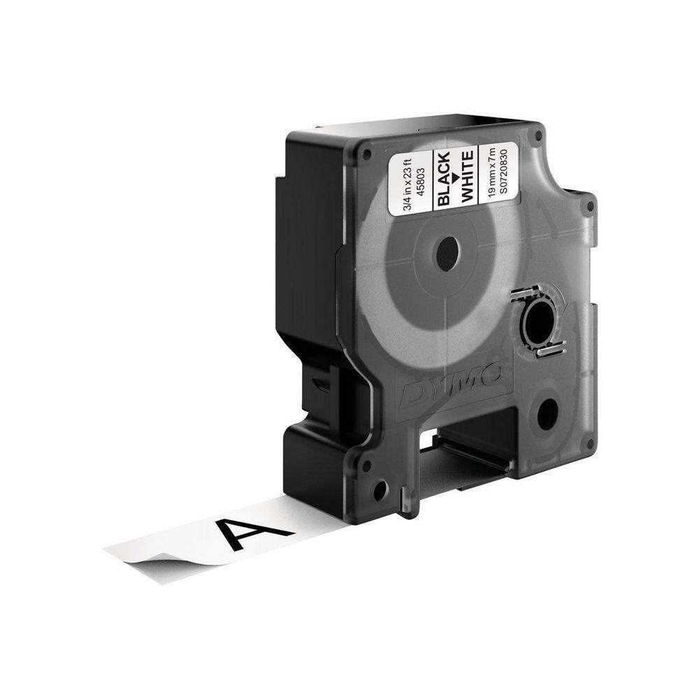 Shirit për Printer 3D Dymo Colour Ribbon 45803 / S0720830 - Zezë mbi Bardhë - 2
