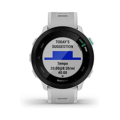 Orë e mençur Garmin Forerunner 55 / 42mm / MIP / GPS / Bluetooth - Bardhë - 2