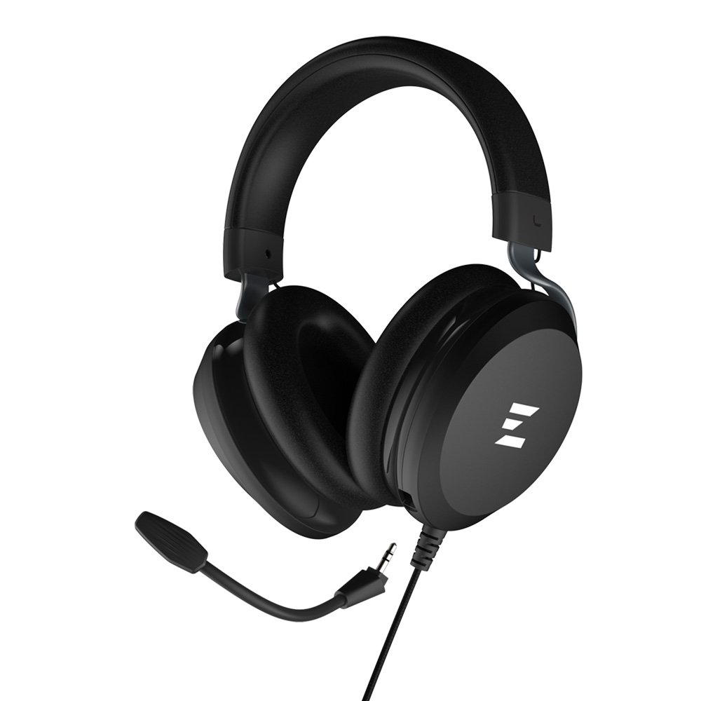 Kufje Gaming Zalman ZM-HPS610 / Wired / 3.5mm / 50mm / Mikrofon – Zezë - 4
